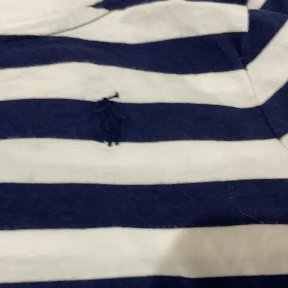 Ralph Lauren 4t navy white stripe t worn once